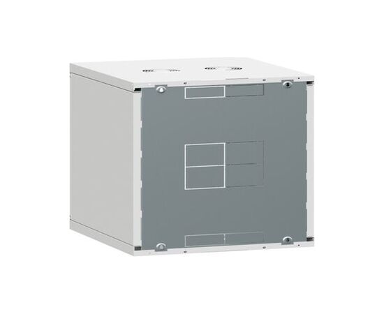 Шкаф настенный Conteg 15U 19" глибина 600мм, RAL7035 (RQN-15-60/60), изображение 2 Шкаф настенный Conteg 15U 19" глибина 600мм, RAL7035 (RQN-15-60/60), изображение 2