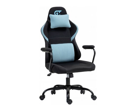 Крісло ігрове GT Racer X-2322 Black/Blue (X-2322 Fabric Black/Blue)