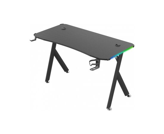 Компьютерный стол GT Racer T-1224 Black (T-1224 (120x60x73) Black), изображение 3 Компьютерный стол GT Racer T-1224 Black (T-1224 (120x60x73) Black), изображение 3