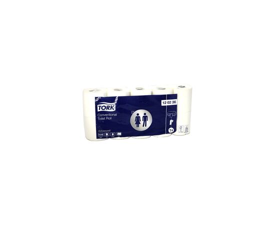 Туалетная бумага Tork Premium 2 слоя 22 м 10 рулонов (7322540389098)
