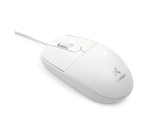 Мышка Vinga MS-110 White, изображение 5 Мышка Vinga MS-110 White, изображение 5