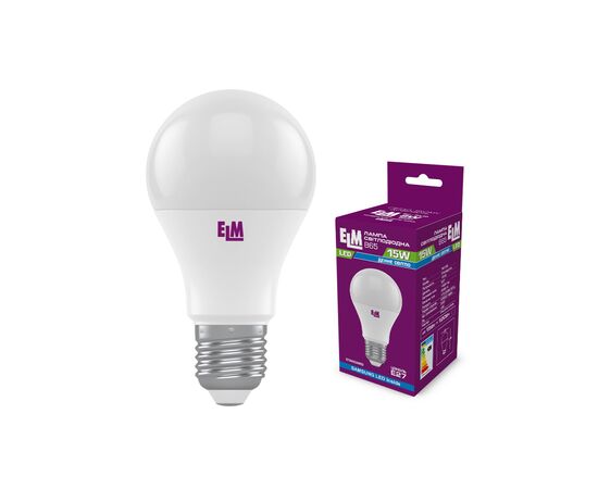Лампочка ELM B65 15W PA10S E27 6500K (18-0195), изображение 2 Лампочка ELM B65 15W PA10S E27 6500K (18-0195), изображение 2