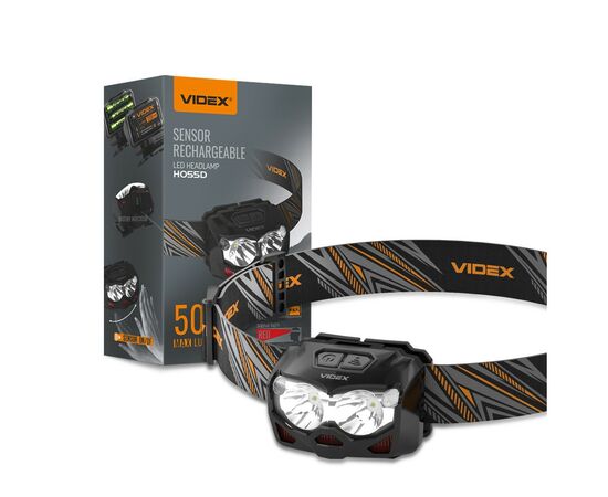 Фонарь Videx VLF-H055D 500Lm 5000K (VLF-H055D), изображение 2 Фонарь Videx VLF-H055D 500Lm 5000K (VLF-H055D), изображение 2
