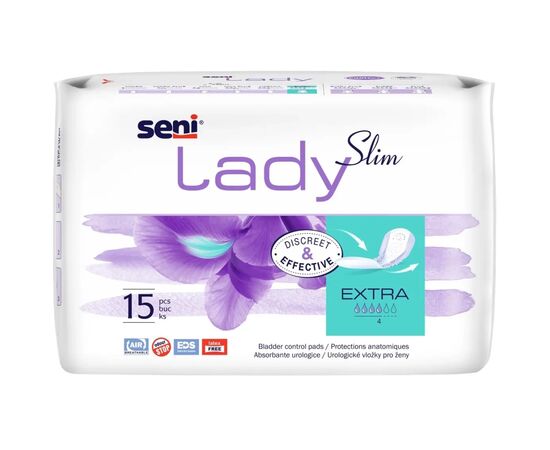 Урологические прокладки Seni Lady Slim Extra 15 шт. (5900516699123)