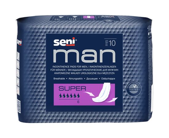 Урологические прокладки Seni Man Super 10 шт. (5900516693121)