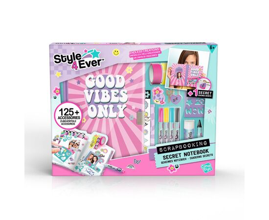 Набор для творчества Canal Toys DIY Style 4 Ever Cкрапбукинг - Дневник для тайн (OFG298), изображение 12 Набор для творчества Canal Toys DIY Style 4 Ever Cкрапбукинг - Дневник для тайн (OFG298), изображение 12