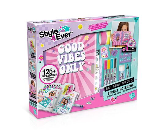 Набір для творчості Canal Toys DIY Style 4 Ever Cкрапбукінг - Щоденник для таємниць (OFG298)