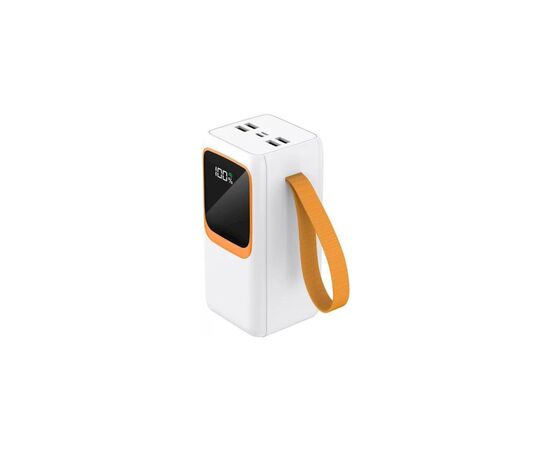 Батарея универсальная Denmen DP31 30000mAh PD/20W, QC/22,5W, flashlight, cable (DP-31WH), изображение 7 Батарея универсальная Denmen DP31 30000mAh PD/20W, QC/22,5W, flashlight, cable (DP-31WH), изображение 7