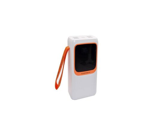 Батарея універсальна Denmen DP31 30000mAh PD/20W, QC/22,5W, flashlight, cable (DP-31WH)