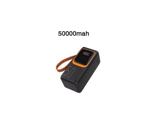 Батарея универсальная Denmen DP32 50000mAh PD/20W, QC/22,5W, flashlight, cable (DP-32BK), изображение 3 Батарея универсальная Denmen DP32 50000mAh PD/20W, QC/22,5W, flashlight, cable (DP-32BK), изображение 3