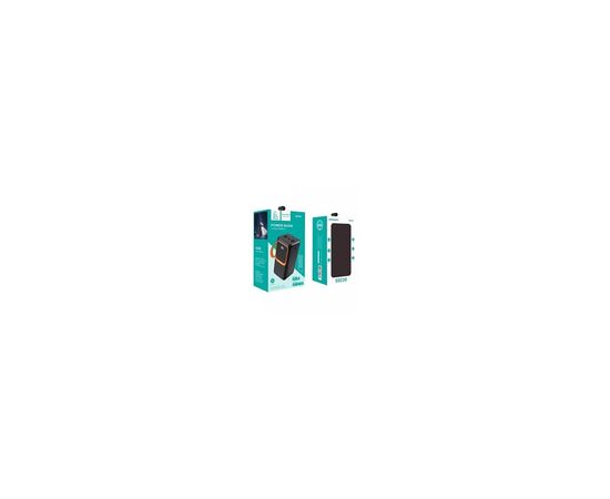 Батарея универсальная Denmen DP32 50000mAh PD/20W, QC/22,5W, flashlight, cable (DP-32BK), изображение 4 Батарея универсальная Denmen DP32 50000mAh PD/20W, QC/22,5W, flashlight, cable (DP-32BK), изображение 4