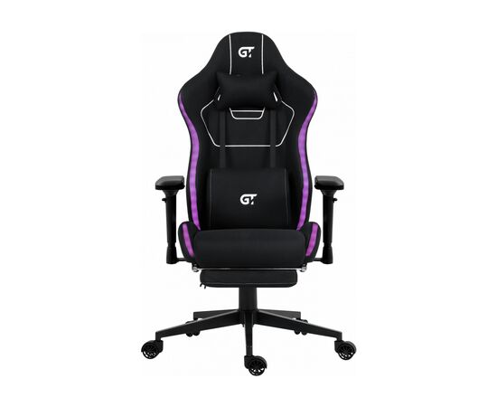 Крісло ігрове GT Racer X-2306 Black (X-2306 Fabric Black L), зображення 5 Крісло ігрове GT Racer X-2306 Black (X-2306 Fabric Black L), зображення 5