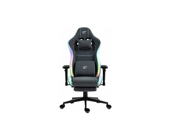 Кресло игровое GT Racer X-2306 Gray (X-2306 Fabric Gray L), изображение 2 Кресло игровое GT Racer X-2306 Gray (X-2306 Fabric Gray L), изображение 2