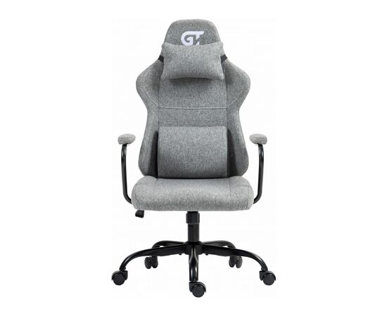 Кресло игровое GT Racer X-2322 Gray (X-2322 Fabric Gray), изображение 2 Кресло игровое GT Racer X-2322 Gray (X-2322 Fabric Gray), изображение 2