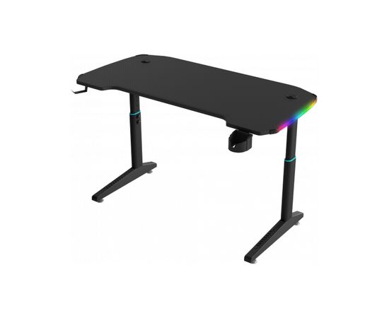 Компьютерный стол GT Racer T-1221 Black (T-1221 (120x60x71-79) Black), изображение 4 Компьютерный стол GT Racer T-1221 Black (T-1221 (120x60x71-79) Black), изображение 4