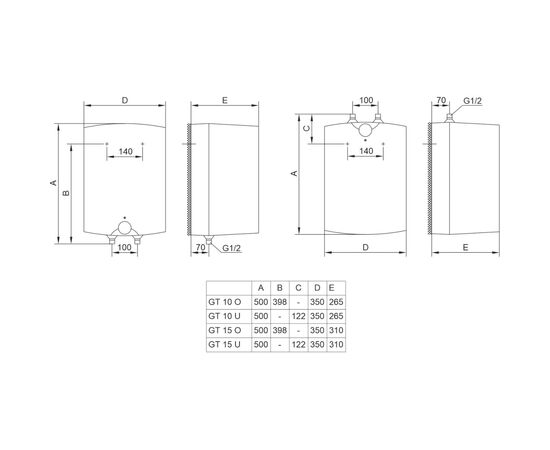 Бойлер TIKI GT15UMINI_TIKI, изображение 2 Бойлер TIKI GT15UMINI_TIKI, изображение 2