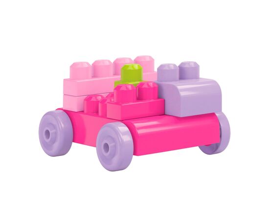 Конструктор Mega Bloks розовый в мешке 80 деталей (DCH62), изображение 5 Конструктор Mega Bloks розовый в мешке 80 деталей (DCH62), изображение 5