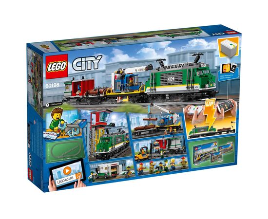 Конструктор LEGO CITY Грузовой поезд (60198), изображение 12 Конструктор LEGO CITY Грузовой поезд (60198), изображение 12