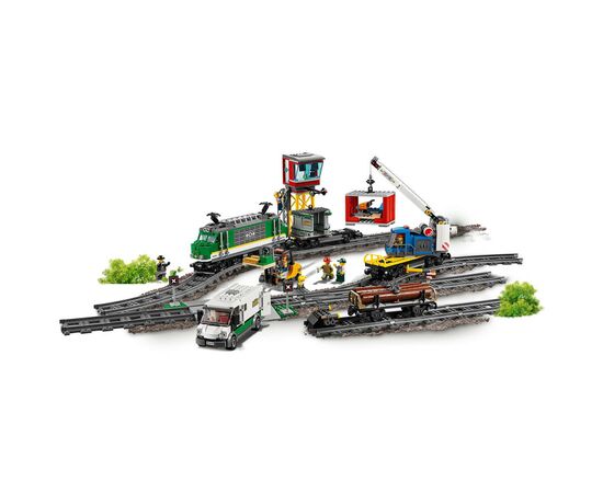 Конструктор LEGO CITY Грузовой поезд (60198), изображение 2 Конструктор LEGO CITY Грузовой поезд (60198), изображение 2