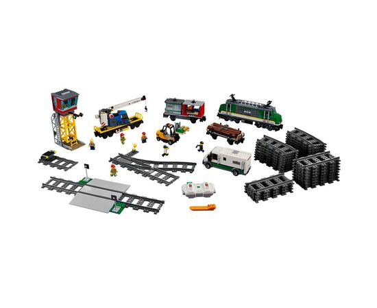 Конструктор LEGO CITY Грузовой поезд (60198), изображение 3 Конструктор LEGO CITY Грузовой поезд (60198), изображение 3