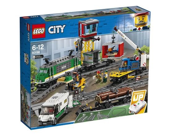 Конструктор LEGO CITY Вантажний потяг (60198)
