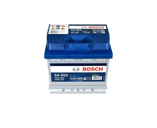 Аккумулятор автомобильный Bosch 52А (0 092 S40 020), изображение 2 Аккумулятор автомобильный Bosch 52А (0 092 S40 020), изображение 2