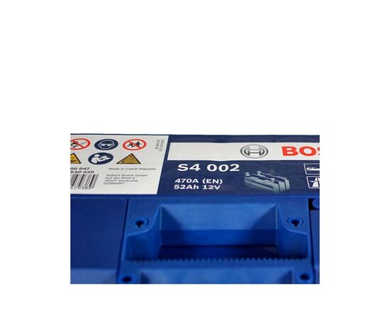 Аккумулятор автомобильный Bosch 52А (0 092 S40 020), изображение 4 Аккумулятор автомобильный Bosch 52А (0 092 S40 020), изображение 4