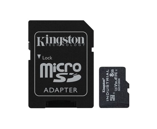 Карта памяти Kingston 8GB microSDHC class 10 UHS-I V30 A1 (SDCIT2/8GB)