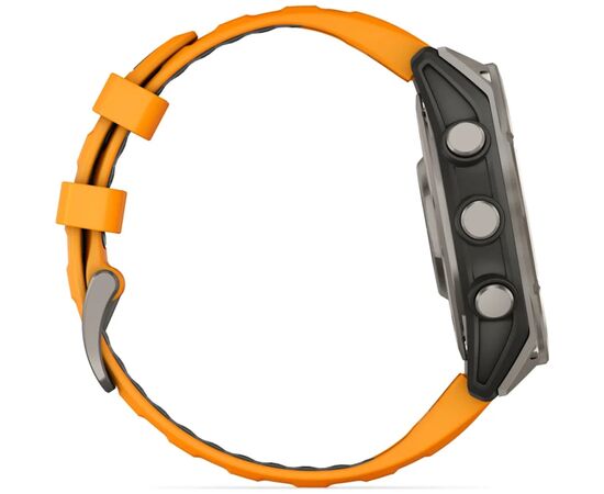 Смарт-часы Garmin fenix 8 47mm, AMOLED, Saph, Ti/Bare/Grpht, SparkOrg/GrphtBd, (010-02904-11), изображение 4