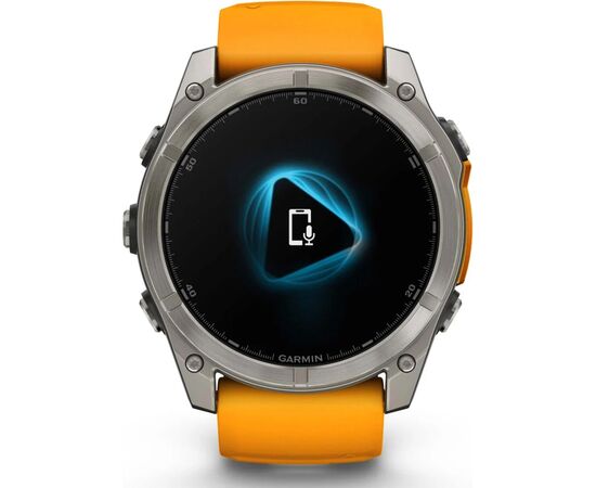 Смарт-часы Garmin fenix 8 51mm, AMOLED, Saph, Ti/Bare/Grpht, SparkOrg/GrphtBd, (010-02905-11), изображение 11 Смарт-часы Garmin fenix 8 51mm, AMOLED, Saph, Ti/Bare/Grpht, SparkOrg/GrphtBd, (010-02905-11), изображение 11