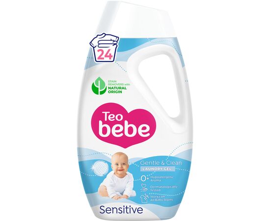 Гель для стирки Teo bebe Gentle & Clean Sensitive 1080 мл (3800024048784)