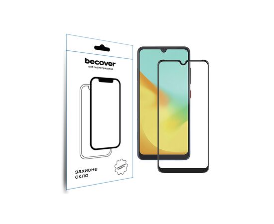 Стекло защитное BeCover ZTE Blade A35/A55 Black (712313)