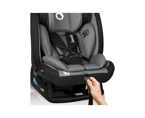 Автокресло Lionelo Izzy I-Size Black Grey (LO-IZZY I-SIZE BLACK GREY), изображение 9 Автокресло Lionelo Izzy I-Size Black Grey (LO-IZZY I-SIZE BLACK GREY), изображение 9