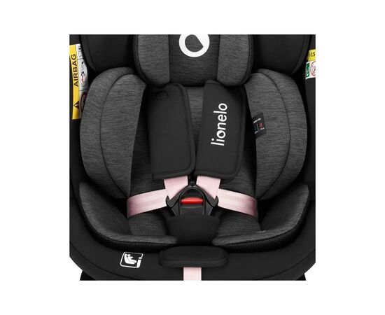 Автокресло Lionelo Navy I-Size Black Pink (LO-NAVY I-SIZE BLACK PINK), изображение 8 Автокресло Lionelo Navy I-Size Black Pink (LO-NAVY I-SIZE BLACK PINK), изображение 8