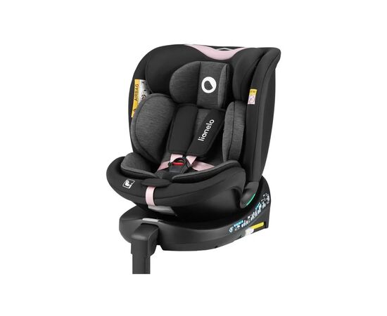 Автокрісло Lionelo Navy I-Size Black Pink (LO-NAVY I-SIZE BLACK PINK)