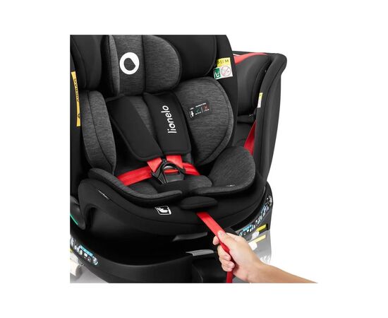 Автокрісло Lionelo Navy I-Size Black Red (LO-NAVY I-SIZE BLACK RED), зображення 10 Автокрісло Lionelo Navy I-Size Black Red (LO-NAVY I-SIZE BLACK RED), зображення 10