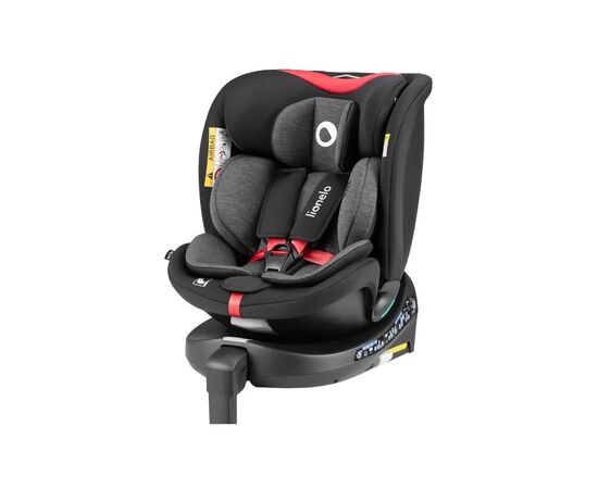 Автокресло Lionelo Navy I-Size Black Red (LO-NAVY I-SIZE BLACK RED)