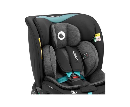 Автокресло Lionelo Navy I-Size Black Turquoise (LO-NAVY I-SIZE BLACK TURQUOISE), изображение 10 Автокресло Lionelo Navy I-Size Black Turquoise (LO-NAVY I-SIZE BLACK TURQUOISE), изображение 10