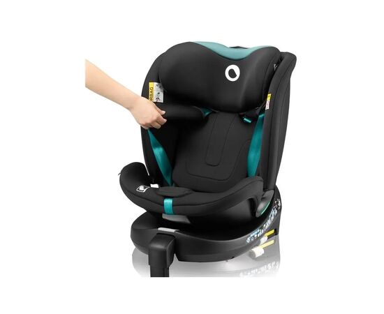 Автокресло Lionelo Navy I-Size Black Turquoise (LO-NAVY I-SIZE BLACK TURQUOISE), изображение 12 Автокресло Lionelo Navy I-Size Black Turquoise (LO-NAVY I-SIZE BLACK TURQUOISE), изображение 12