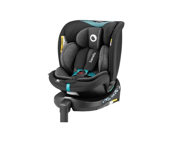 Автокресло Lionelo Navy I-Size Black Turquoise (LO-NAVY I-SIZE BLACK TURQUOISE)