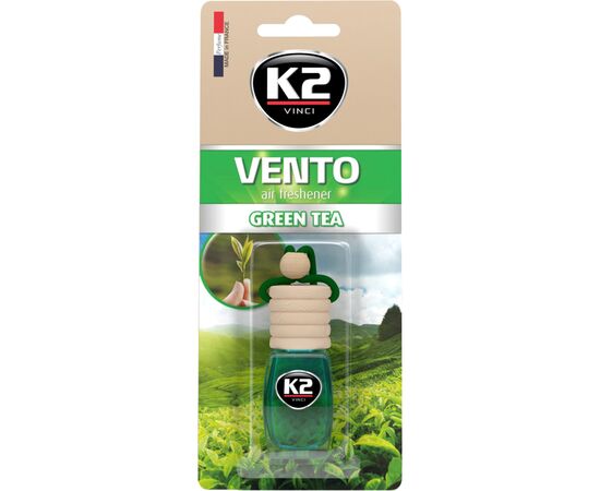 Ароматизатор для автомобиля K2 VINCI VENTO GREEN TEA 8ML (V452)