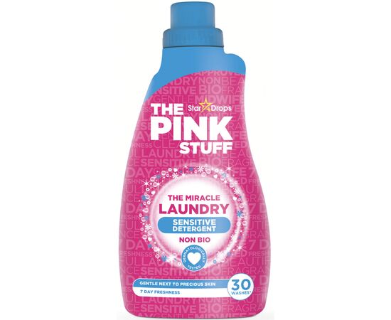 Гель для прання The Pink Stuff Sensitive Non Bio 960 мл (5060033820841)