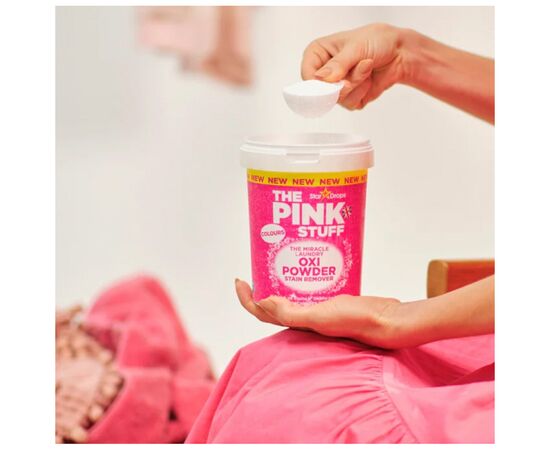 Средство для удаления пятен The Pink Stuff Whites Для белых тканей 1 кг (5060033820162), изображение 2 Средство для удаления пятен The Pink Stuff Whites Для белых тканей 1 кг (5060033820162), изображение 2