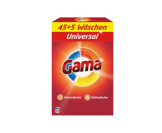 Пральний порошок Gama 3 in 1 Universal 3.25 кг (8435495837701)