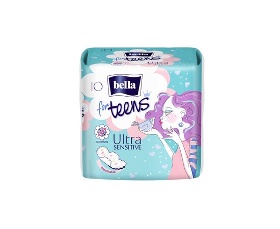 Гігієнічні прокладки Bella For Teens Ultra Sensitive 10 шт. (5900516302344)