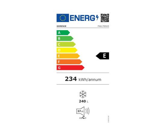 Морозильная камера Gorenje FN617EEW5, изображение 5 Морозильная камера Gorenje FN617EEW5, изображение 5