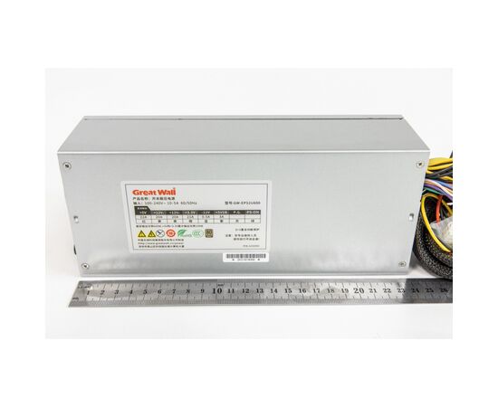 Блок питания GreatWall 600W 2U (GW-EPS2U600), изображение 3 Блок питания GreatWall 600W 2U (GW-EPS2U600), изображение 3