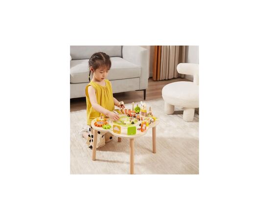 Игровой развивающий центр Viga Toys Деревянный развивающий столик Ферма (44657), изображение 3 Игровой развивающий центр Viga Toys Деревянный развивающий столик Ферма (44657), изображение 3