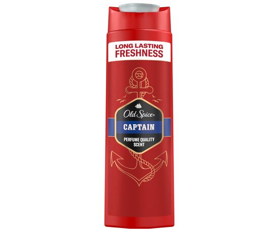 Гель для душу Old Spice 2-в-1 Captain 400 мл (8001090965615)