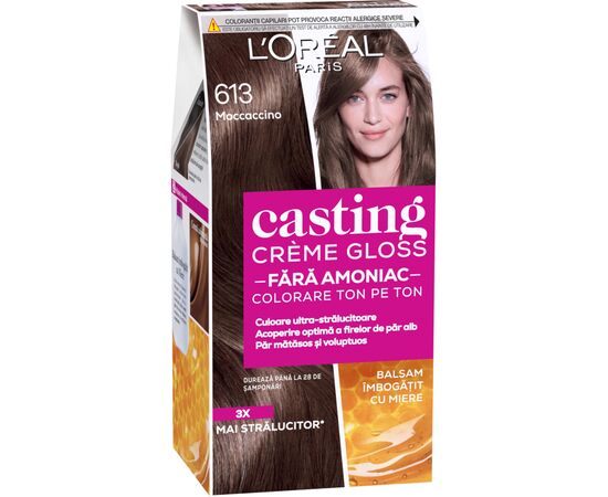 Краска для волос L'Oreal Paris Casting Creme Gloss 613 - Морозное глясе 120 мл (3600521988770)